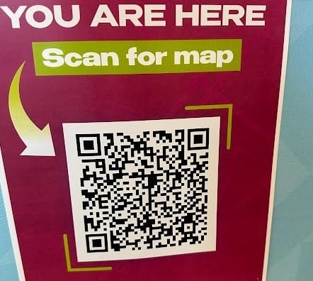 Making Wayfinding Easier With  You Are Here QR Codes
